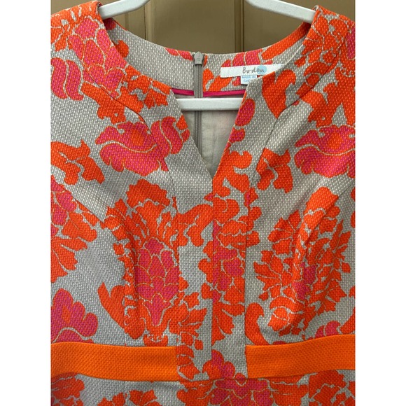 Boden Cap Sleeve Cotton Dress Women's Size 8R EUC - Picture 3 of 7